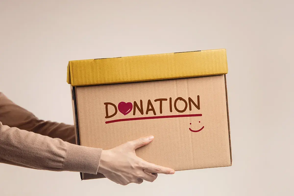 donation page image